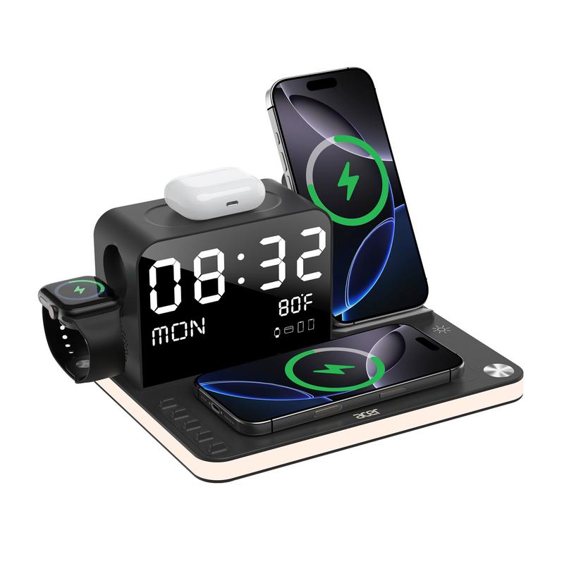 7-in-1 Acer Wireless Charging Station for Phone, Watch & AirPods